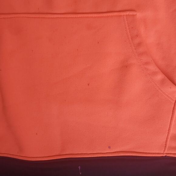 Under armour loose hoodie neon pink large - Picture 2 of 5